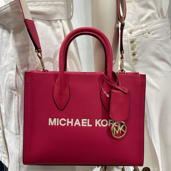 Michael Kors Mirella Small Pebbled Leather Shopper Crossbody XBODY Bag MK
NWT - Picture 13 of 16